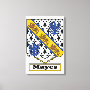 Toile Crête de famille de Mayes