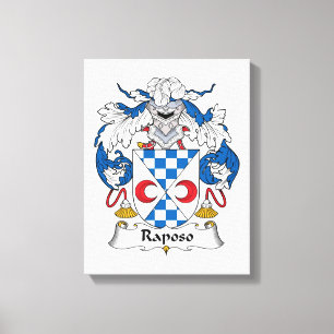 Toile Crête de famille de Raposo