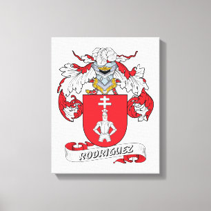 Toile Crête de famille de Rodriguez