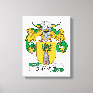 Toile Crête de famille d'Olivares