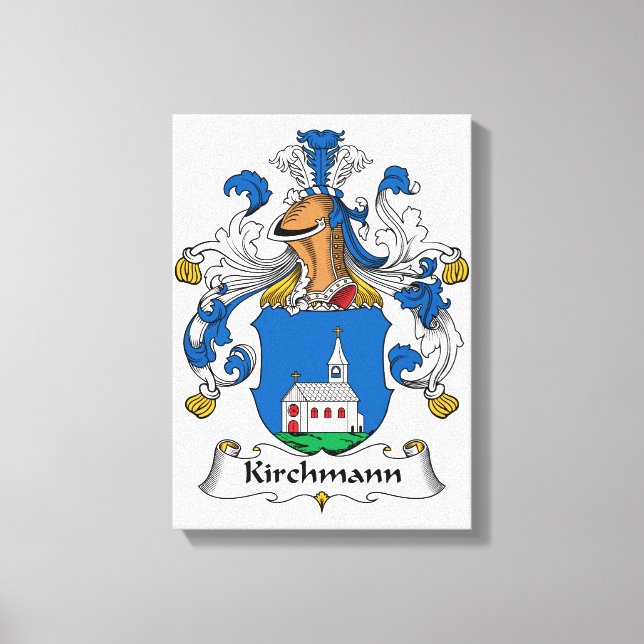 Toile Crête de famille Kirchmann (Recto)