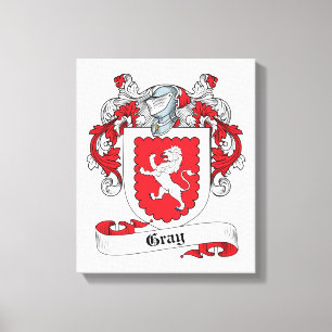 Toile Crête grise de famille