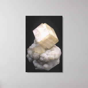 Toile Cristaux de calcite sur la dolomite