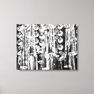 Toile Cristaux de lustre pour décorer le mur !