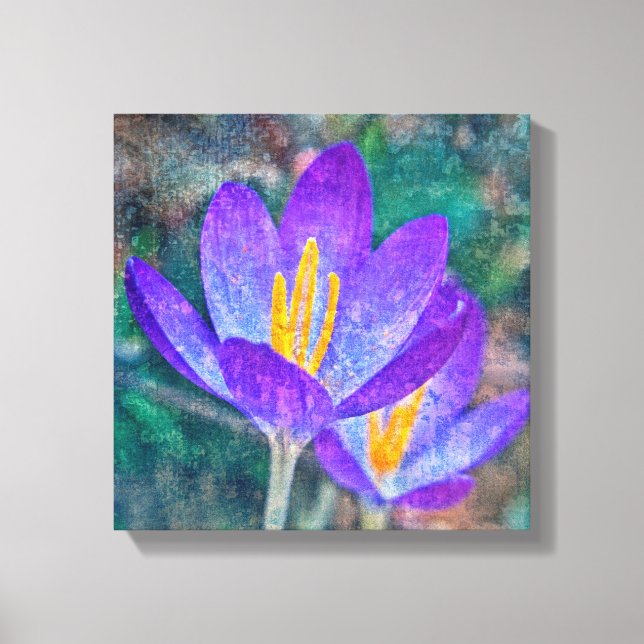 Toile Crocus (Recto)