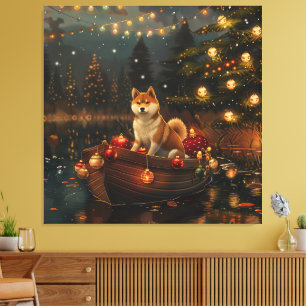 Toile Croisière festive de Noël à Akita