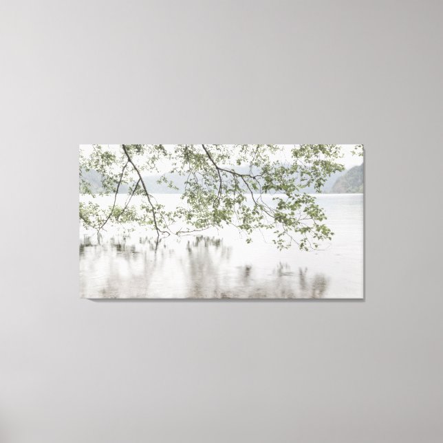 Toile Croissant du lac | Parc national olympique, WA (Recto)