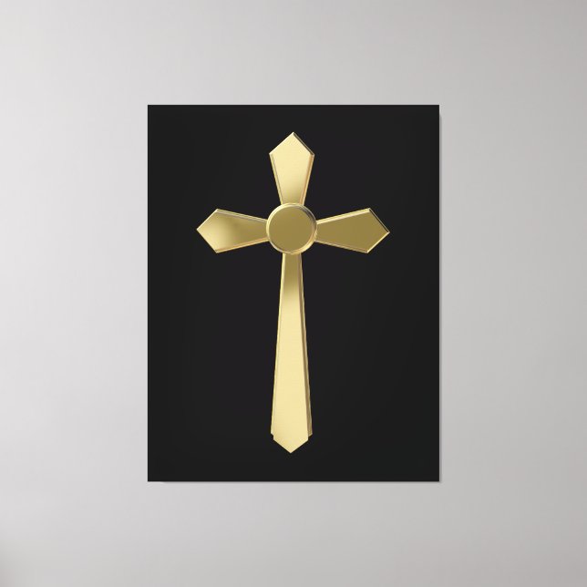 Toile Croix chrétienne (Recto)