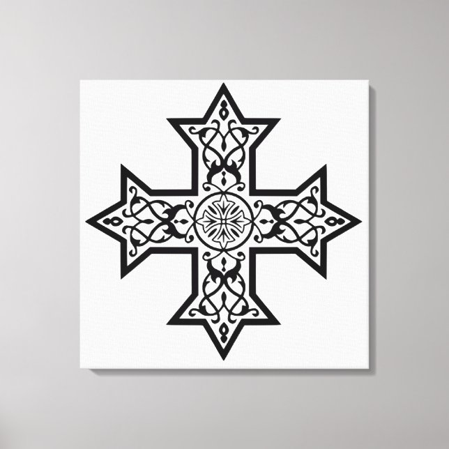 Toile Croix copte Art religieux classique Décor (Recto)