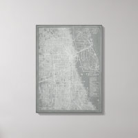Croquis de Chicago City Map