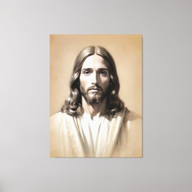 Toile Croquis de Jésus 6 (Recto)