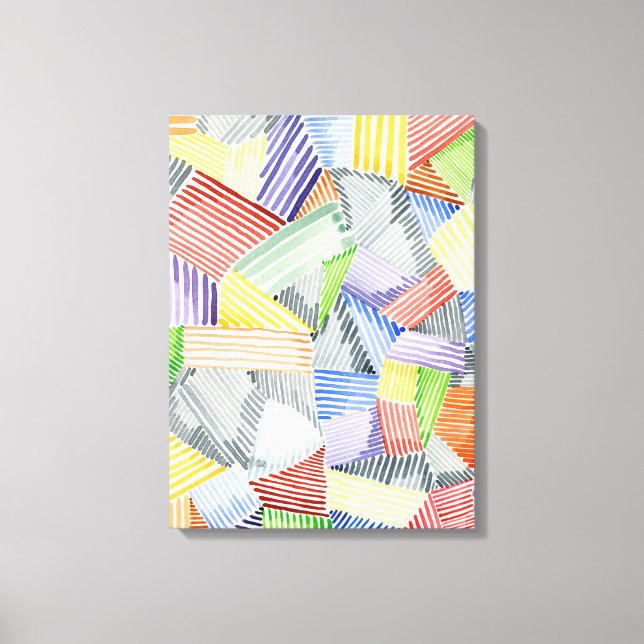 Toile Crosshatch Quilt I (Recto)