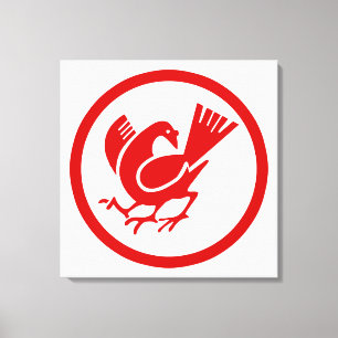 Toile Crow à trois pattes