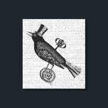 Toile Crow Steampunk<br><div class="desc">Animaux</div>