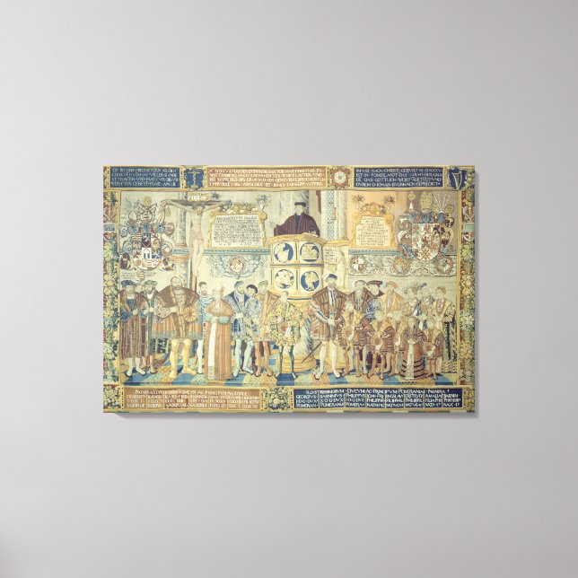 Toile Croy Tapestry, 1554 (Recto)