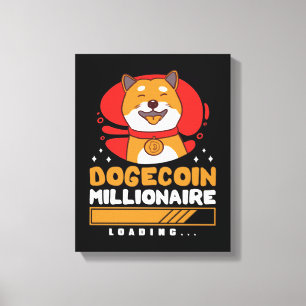 Toile Crypto DogeCoin Millionaire Chargement