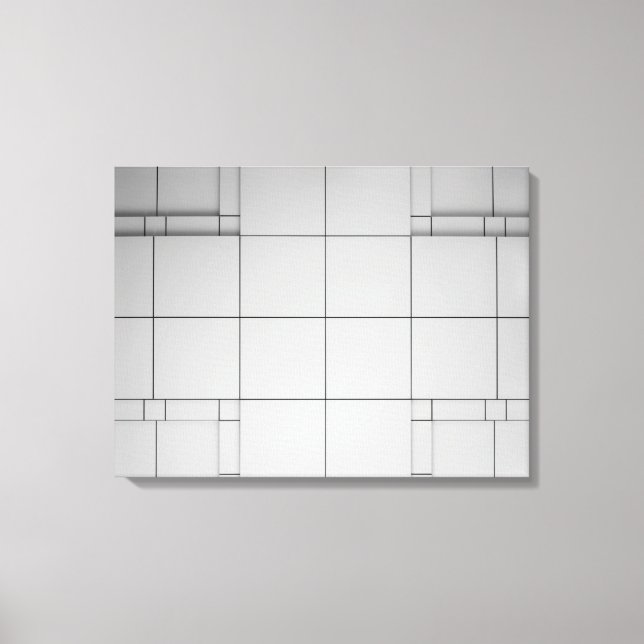 Toile Cubes Abstraits (Recto)