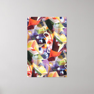 Toile Cubisme Abstrait contemporain en style daidaism