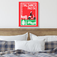 Cuisine italienne Art Mur