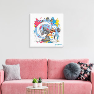 Toile Cuisinier Chaotique Avec Mitigeur Explosant