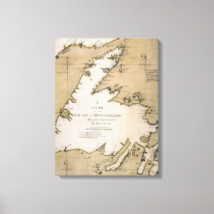 TOILE CUISINIER : TERRE-NEUVE, 1763