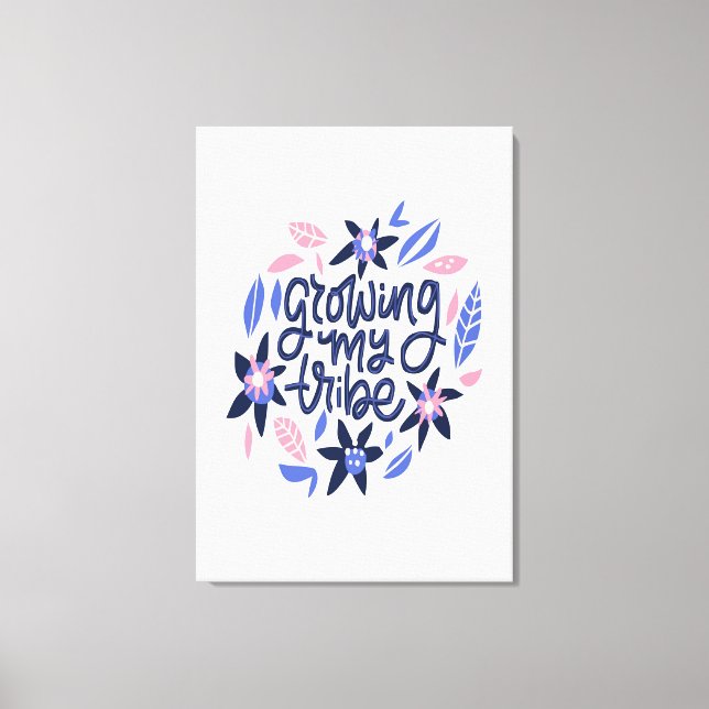 Toile Cultiver ma tribu (Recto)