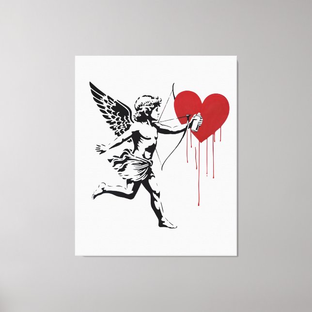 Toile Cupide Avec Poudre De Spray (Recto)