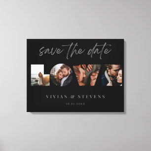 Toile Custom 4 Love Photos College Anniversaire