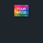 Toile Custom Upload Your Image Photo Picture Logo<br><div class="desc">Custom Modern Elegant Template Upload Your Picture Image Photo Or Logo to Canvas Print. Wall Art & Décor / Gallery Art > Canvas Art / Horizontal Stretched Canvas Print. Size: 10" x 8", Canvas Thickness: 0.75".</div>