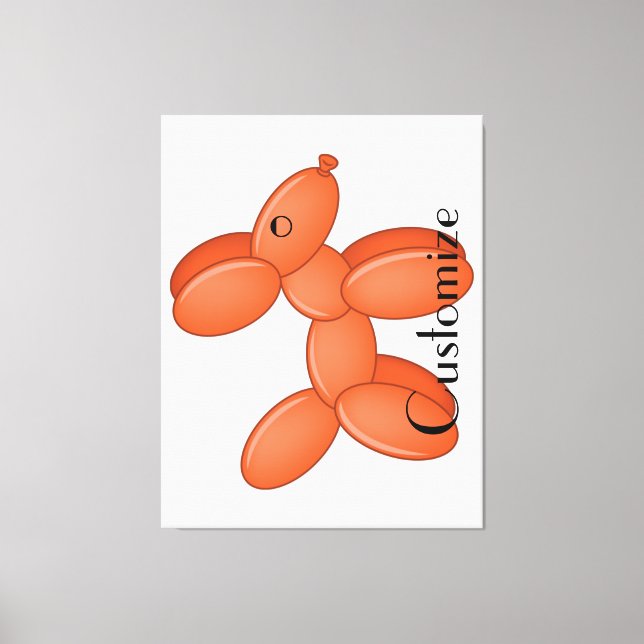 Toile Cute Balloon Chien Thunder_Cove (Recto)