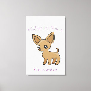 Toile Cute Chihuahua Mama Art Thunder_Cove