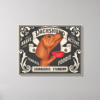 Cute Dachshund supplie pour de la nourriture