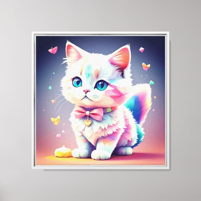 Toile Cute Kitten-84301 coloré (Recto)