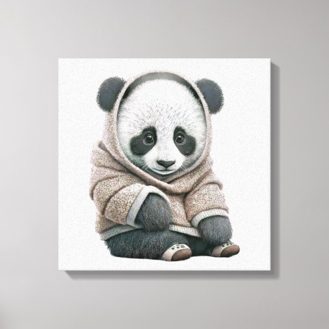 Toile Cute ours Panda (Recto)