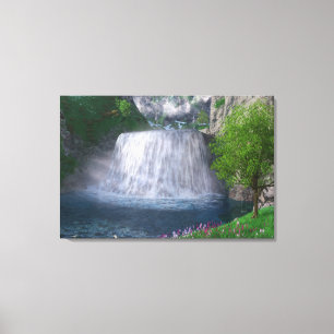 Toile Cwm Cascade Imprimer