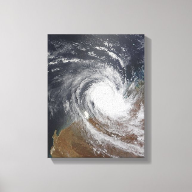 Toile Cyclone tropical Billy sur l'Australie 2 (Recto)