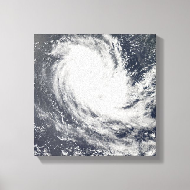 Toile Cyclone tropical Carina (Recto)