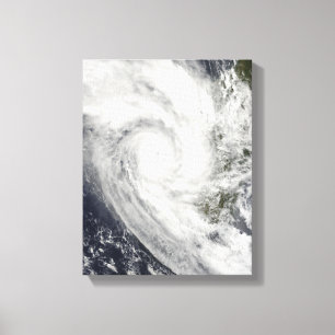 Toile Cyclone tropical Fanele au-dessus du Madagascar