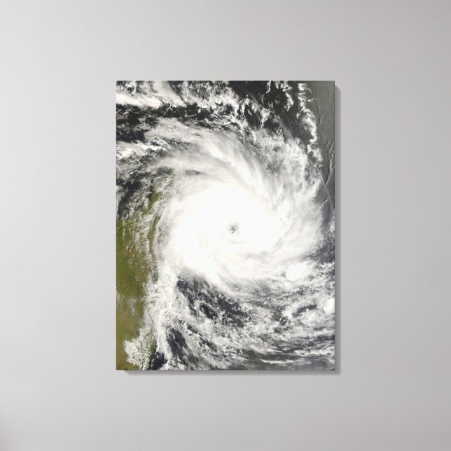 Toile Cyclone tropical Ivan sur Madagascar (Recto)