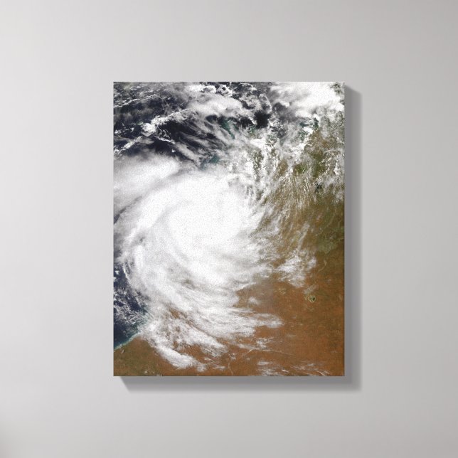 Toile Cyclone tropical Magda débarque en Australie (Recto)