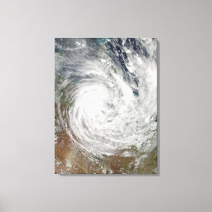Toile Cyclone tropical Yasi au-dessus de l'Australie 2