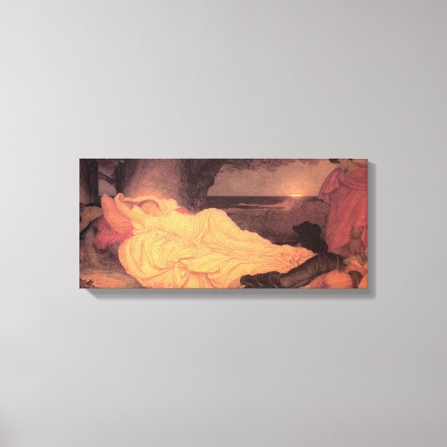 Toile Cymon et Iphigenia ~ Lord Frederick Leighton (Recto)