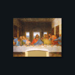 Toile Da Vinci Dernier Supper Fine Art Classic<br><div class="desc">Cette image est une reproduction de la Dernière Cène Da Vinci. Il y a beaucoup d'autres versions réalisées par des artistes postérieurs,  mais c'est une copie de la version originale de Léonard de Vinci, </div>
