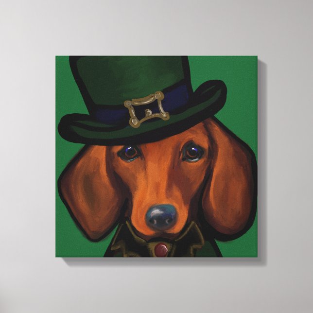 TOILE DACHSHUND  (Recto)
