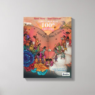 Toile d'affiche de la Semaine du livre pour enfant