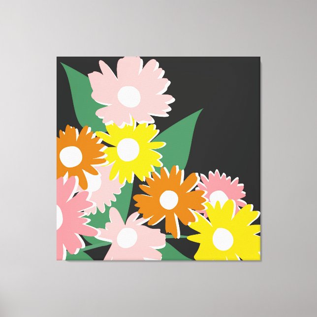 Toile Daisy Delight (Recto)