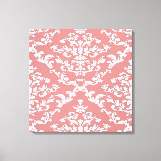 Toile Damask rose gras @ Emporiomoffa (Recto)