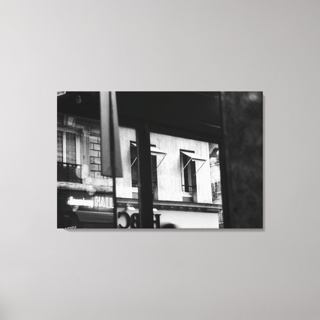 Toile d'ambiance parisienne (Recto)