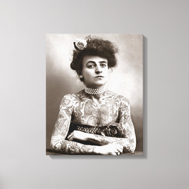 Toile Dame tatouée, 1907 (Recto)