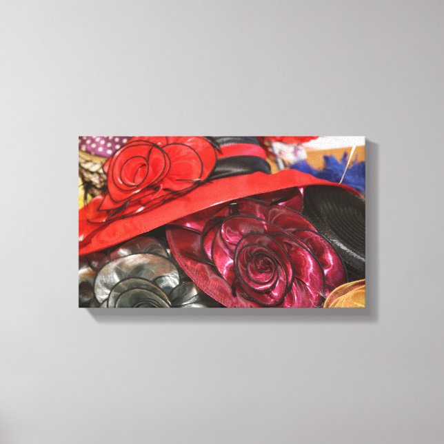 Toile Dames Casquettes Vintages - Pile Vibrant Antique C (Recto)